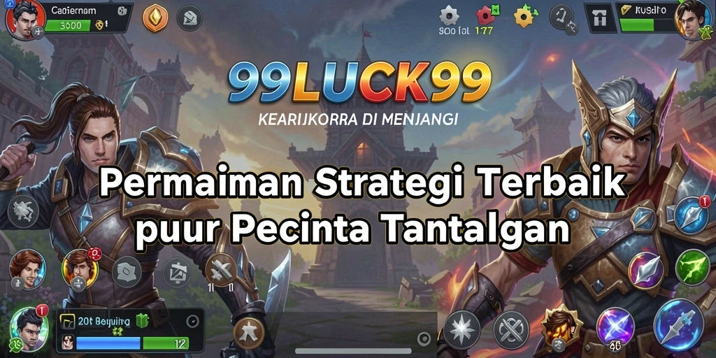 Tangkapan layar gameplay Strategi dalam 99LUCK99 yang intens.