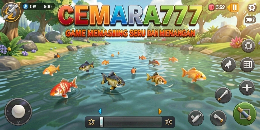 Gameplay memancing yang seru dan menantang di CEMARA777.