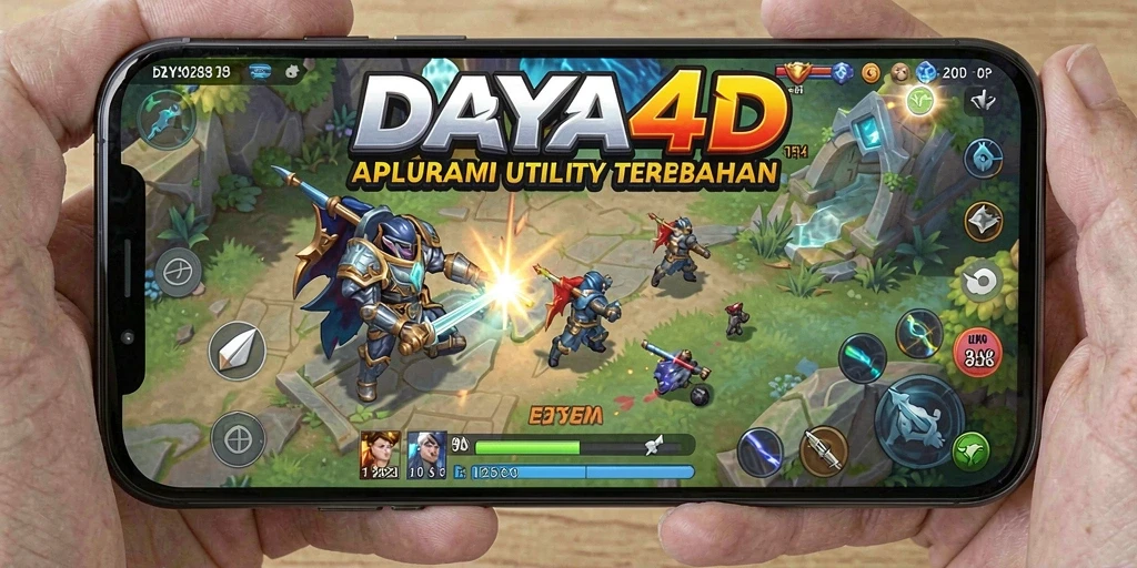 Tampilan antarmuka utama DAYA4D yang memudahkan pengguna.