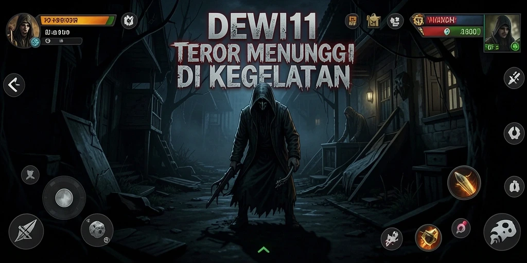 Gameplay menyeramkan di DEWI11 saat melawan kegelapan.