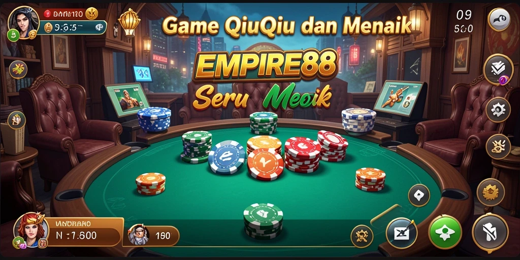 Screenshot gameplay EMPIRE88 yang menampilkan keseruan bermain QiuQiu.