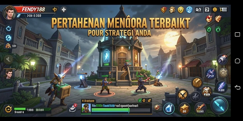 Tampilan strategi pertahanan menara yang mendebarkan di FENDY188.