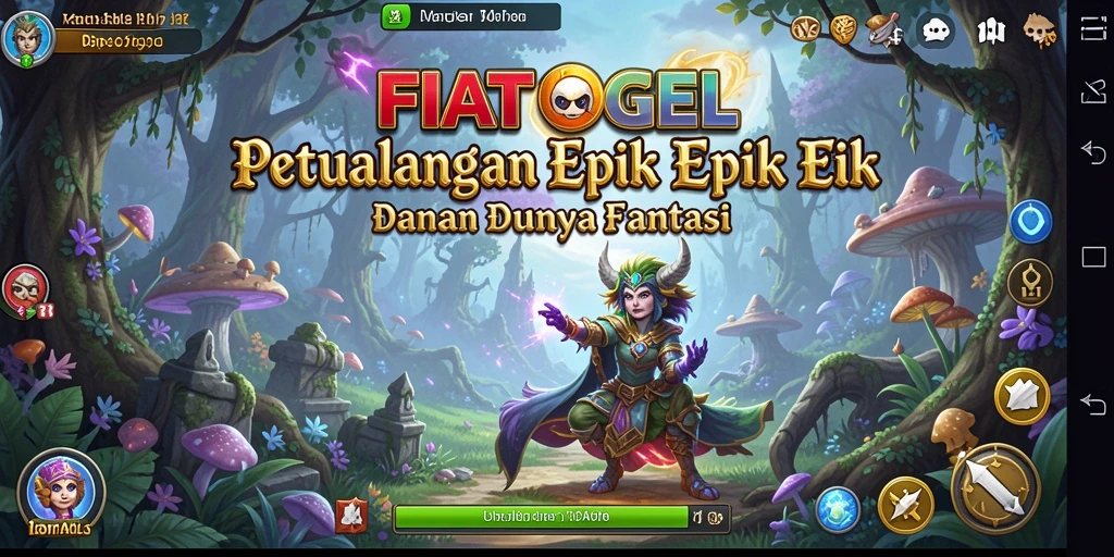 Gameplay seru dan grafis menawan dari FIATOGEL.