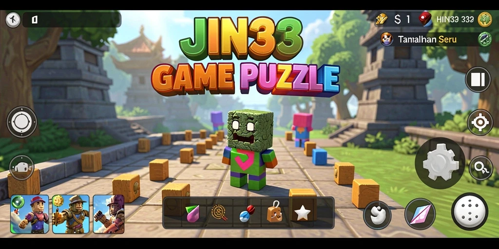 Tampilan menarik dari gameplay JIN33 yang menantang.