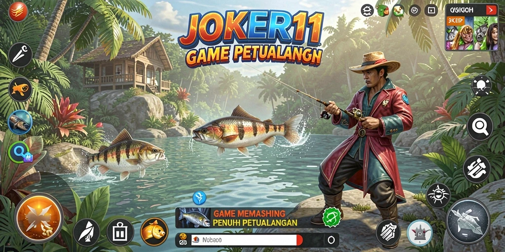 Tangkapan ikan yang menakjubkan dalam gameplay JOKER11.