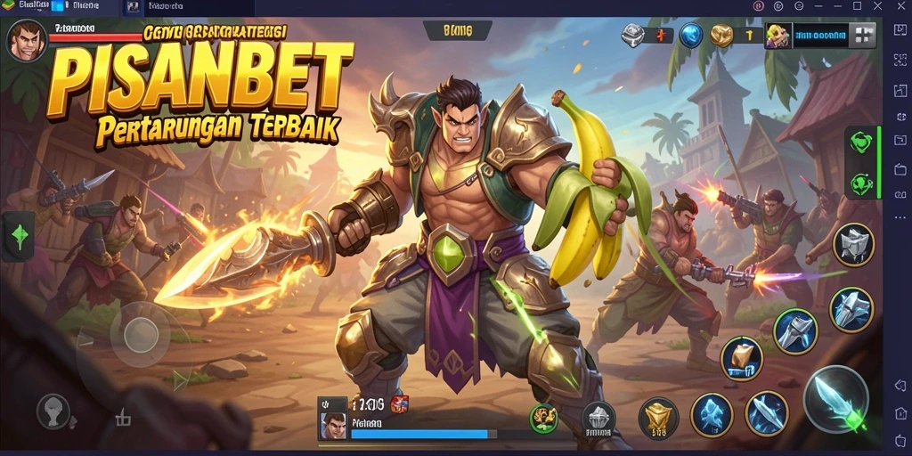 Tampilan gameplay PISANGBET yang mendebarkan dan penuh strategi.