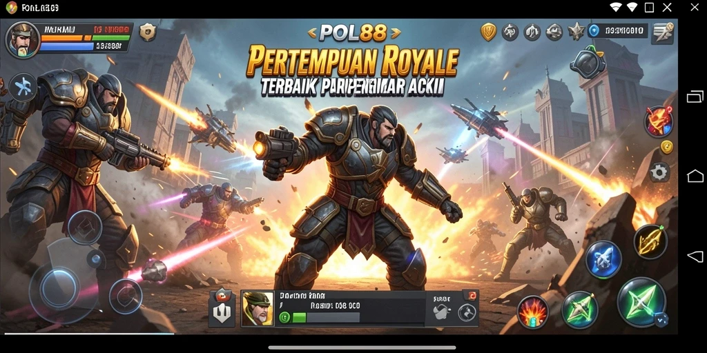 Gameplay POL88 menampilkan pertempuran yang mendebarkan dan seru.