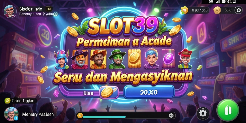 Tampilan gameplay SLOT39 yang menarik dan penuh warna.