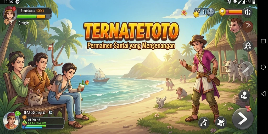 Tangkapan layar menunjukkan gameplay yang seru dan menyenangkan di TERNATETOTO.