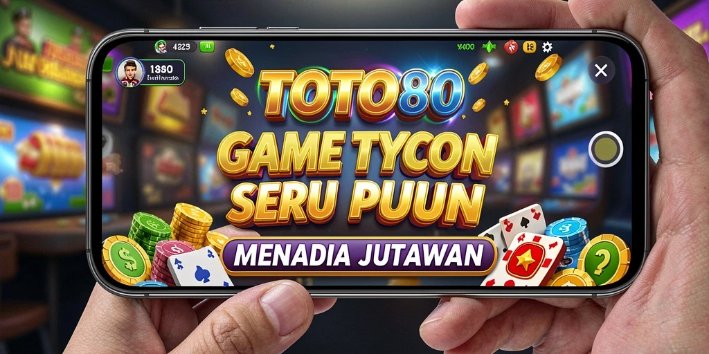 Screenshot dari gameplay TOTO80 menampilkan pengelolaan bisnis yang kompleks.