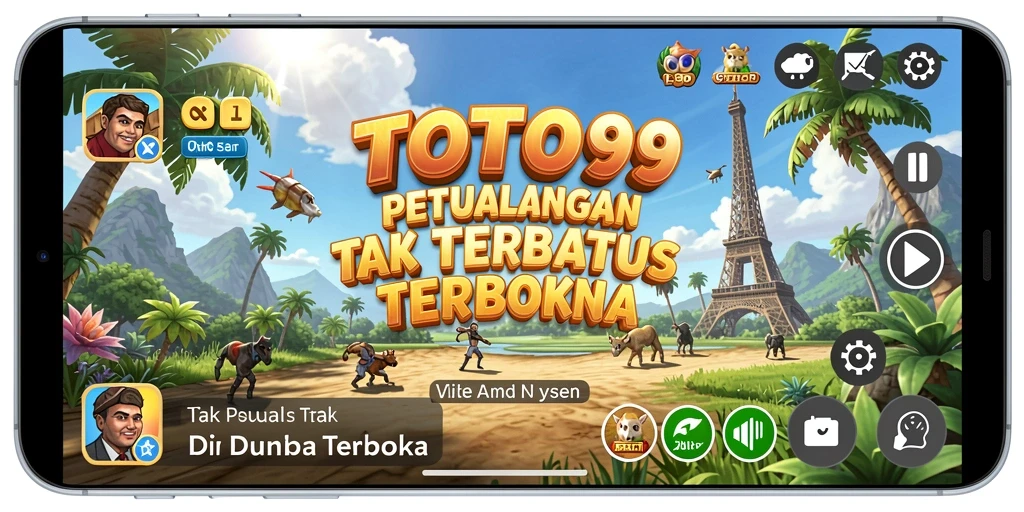 Screenshot utama TOTO99 menampilkan eksplorasi mendalam dalam dunia terbuka.
