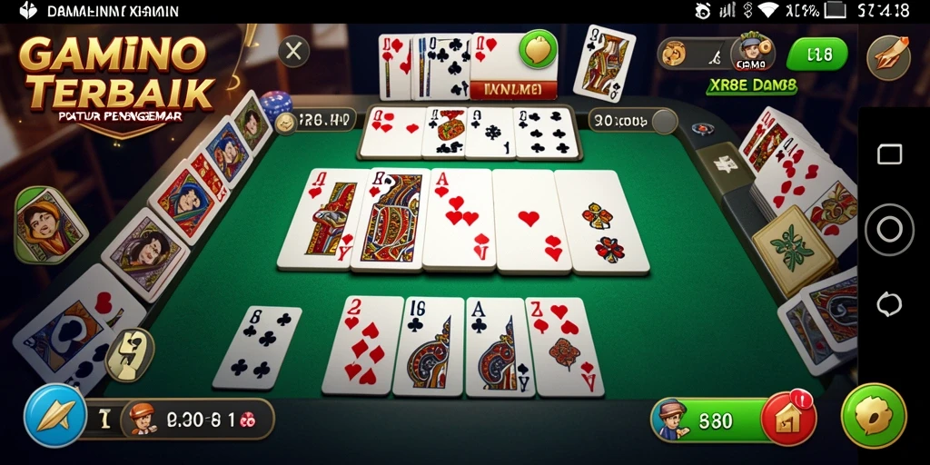 Tampilan gameplay Domino XR88 yang seru dan menantang.